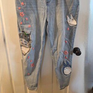 My Neighbor Totoro Jeans Her Universe Studio Ghibli Denim Size 15 Anime